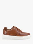 Hush Puppies Wyatt Leather Trainers, Tan