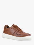 Hush Puppies Wyatt Leather Trainers, Tan