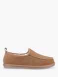 Hush Puppies Charles Suede Moccasin Slippers, Tan