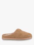 Hush Puppies Conrad Suede Slip On Mule Slippers, Tan