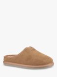 Hush Puppies Conrad Suede Slip On Mule Slippers, Tan