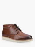 Hush Puppies Kennedy Leather Desert Boots, Tan