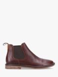 Hush Puppies Shaun Leather Ankle Boots, Brown