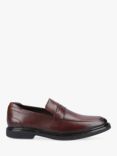 Hush Puppies Knox Leather Loafers, Chocolate