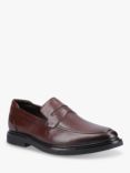 Hush Puppies Knox Leather Loafers, Chocolate