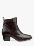 Hotter Delight Leather Ankle Boots, Brown