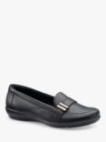 Hotter Clay Wide Fit Leather Moccasin Inspired Slip Ons