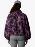 The North Face Mountain Athletics Printed Wind Track Jacket, Midnight Mauve