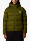 The North Face Hyalite Down Insulated Hooded Jacket, Forest Olive