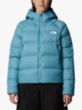 The North Face Hyalite Down Insulated Hooded Jacket, Algae Blue