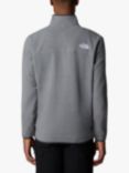 The North Face Glacier Half Zip Fleece Top, Grey Heather