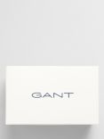 GANT Stripe & Plain Socks Gift Set, Pack of 3, Red Mid