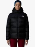 The North Face Diablo Down 2.0 Women's  Hooded Jacket, Heather/ TNF Black