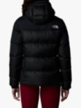 The North Face Diablo Down 2.0 Women's  Hooded Jacket, Heather/ TNF Black