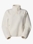 The North Face Cragmont 1/4 Neck Women's Fleece, White Dune