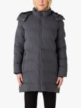 Musto Active Hooded Insulated Puffer Coat, Carbon