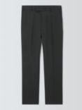 John Lewis Washable Regular Fit Trousers, Black