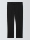 John Lewis Wool Blend Regular Fit Trousers, Black