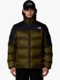 The North Face Diablo Down Jacket, Black Heather/Moss