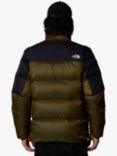 The North Face Diablo Down Jacket, Black Heather/Moss