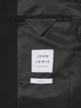 John Lewis Slim Fit Starter Suit Jacket, Black