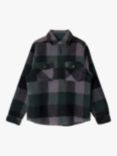 KAVU McCord Check Shacket, Field Stone