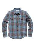 Outerknown Blanket Overshirt, Pacific Plaid