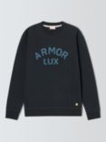 Armor Lux Crew Neck Sweatshirt, Rich Navy