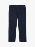 Peregrine Cotton Chore Trousers, Navy