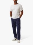 Peregrine Cotton Chore Trousers, Navy