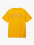 Napapijri Albula Logo Cotton Short Sleeve T-Shirt, Marigold