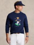 Polo Golf by Ralph Lauren Polo Bear Knit Sweatshirt, Refined Navy