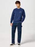 Wrangler Casey Jones Sweatshirt, Navy