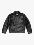 Nudie Jeans Eddy Rider Leather Jacket, Black