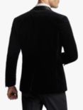 Ted Baker Vilas Velvet Suit Jacket, Black