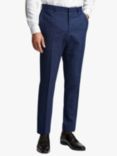 Ted Baker Slim Fit Wool Blend Check Suit Trousers