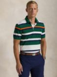 Polo Ralph Lauren Knit Polo Top, New Forest/Multi