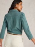 White Stuff Missy Shirt, Dus Green