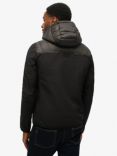 Superdry Storm Softshell Hooded Jacket, Black