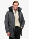 Superdry City Padded Parka Jacket, Ebony