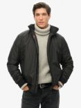 Superdry Double Collar Jacket, Black