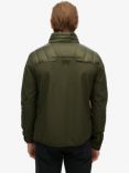 Superdry Storm Softshell Hybrid Jacket, Army Khaki