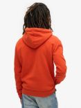 Superdry Outdoor Graphic Stripe Hoodie, Rust Orange