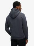 Superdry Neon Graphic Hoodie, Eclipse Navy Marl