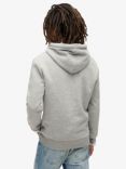 Superdry Classic Vintage Logo Hoodie, Athletic Grey Marl