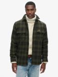 Superdry Fleece-Lined Check Overshirt