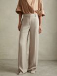 Reiss Isla Tailored Trousers, Stone, Stone