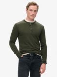 Superdry Long Sleeved Jersey Grandad Top