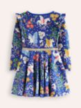 Mini Boden Kids' Mabel Twirly Dress, Enchanted Unicorn