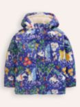 Mini Boden Kids' Sherpa Lined Jacket, Enchanted Unicorn